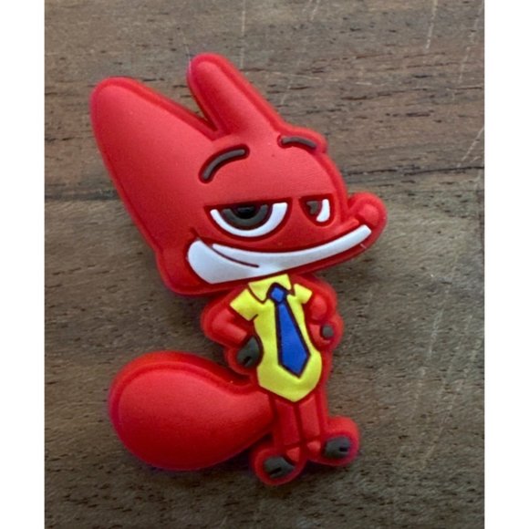 Zootopia Bunny Fox 2 Shoe Charms Multiple Characters Fits Crocs - Picture 3 of 4